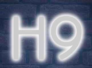 H9 metal backlit sign – helloneonsign