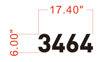 Metal Backlit Sign -3464