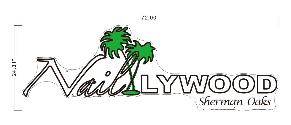 Nail LYWOOD Flex Led Neon Sign