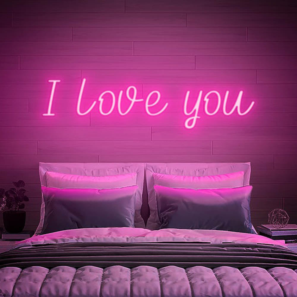 I Love You Led Neon Sign Neon Light
