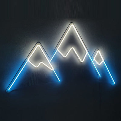 Mountains Sunraise Sunset Neon Sign Led Neon Light