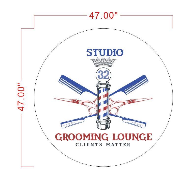 GROOMING LOUNGE Acrylic Digital Print Light Box