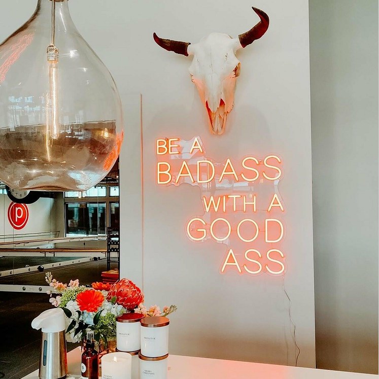 Be a Badass with a Good Ass Led Neon Sign Neon Light