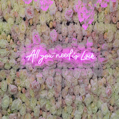 All You Need Is Love Neon Sign Led Neon Lights