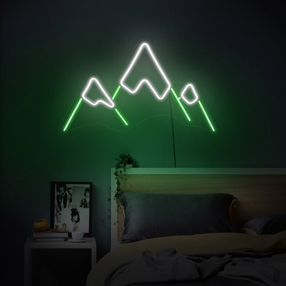 Mountains Sunraise Sunset Neon Sign Led Neon Light