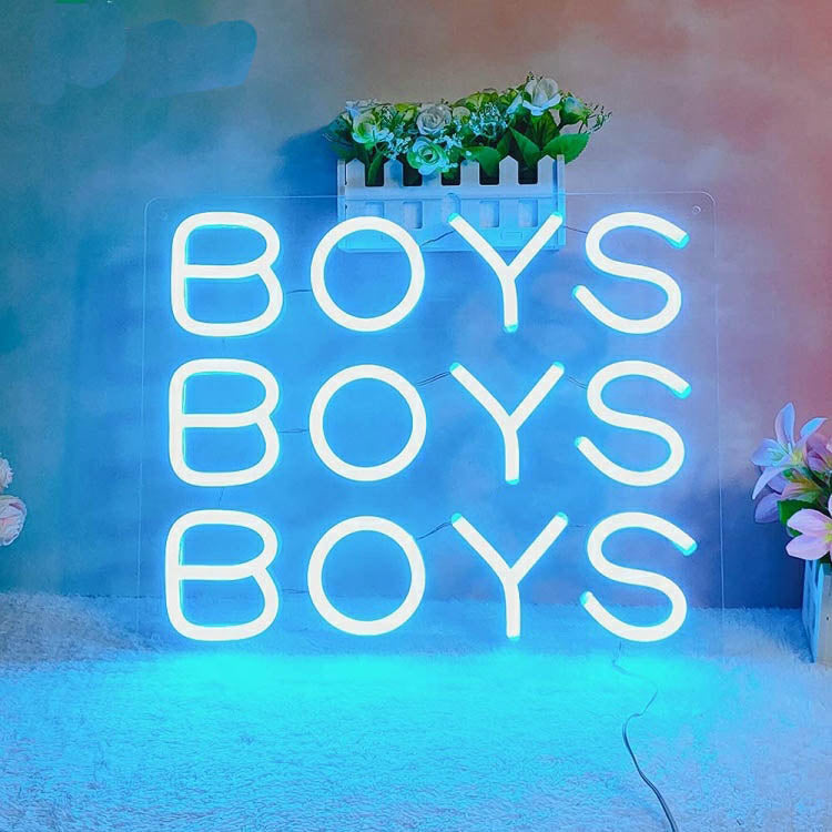 BOYS BOYS BOYS Neon Sign Led Neon Light – helloneonsign