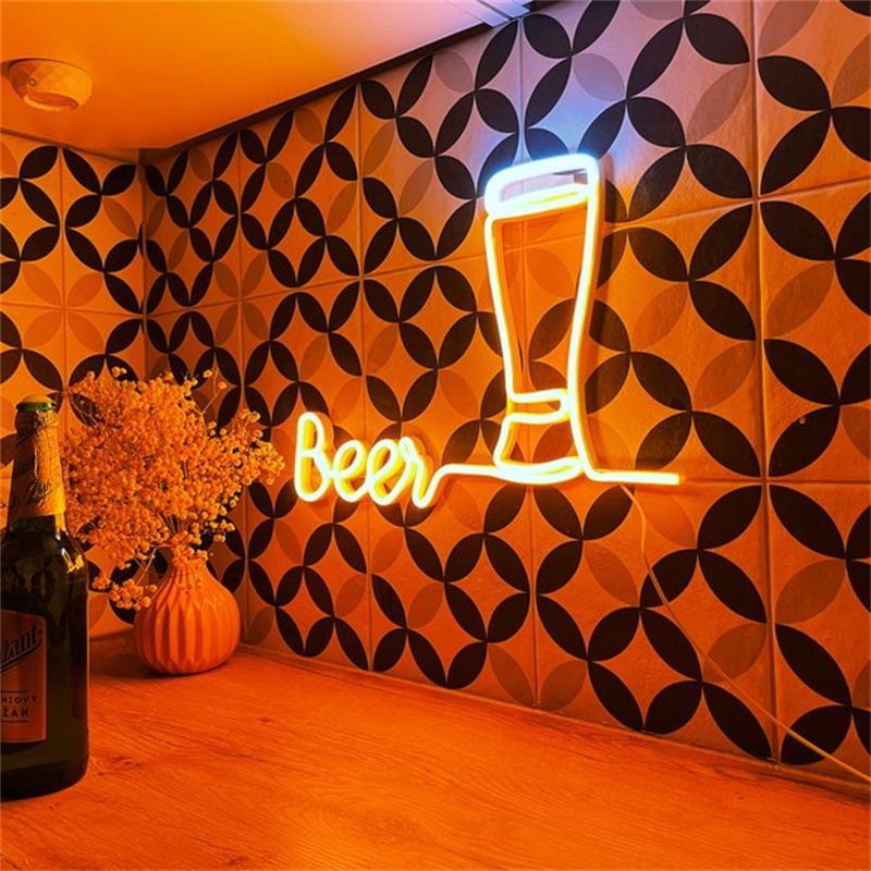Beer Cheers Neon Sign Led Neon Lights