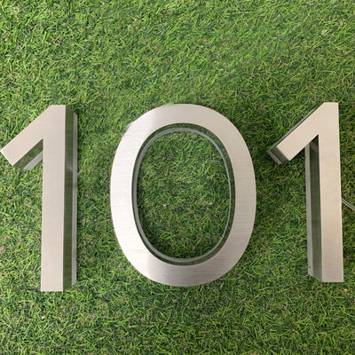 Backlit Led House Numbers Lighted Address Numbers for House
