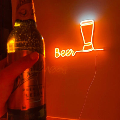 Beer Cheers Neon Sign Led Neon Lights