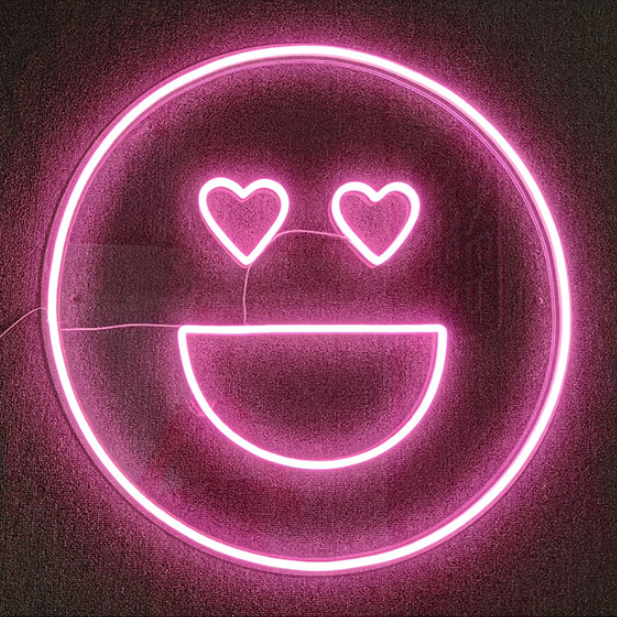 Emoji Smail Face Neon Sign Led Neon Light
