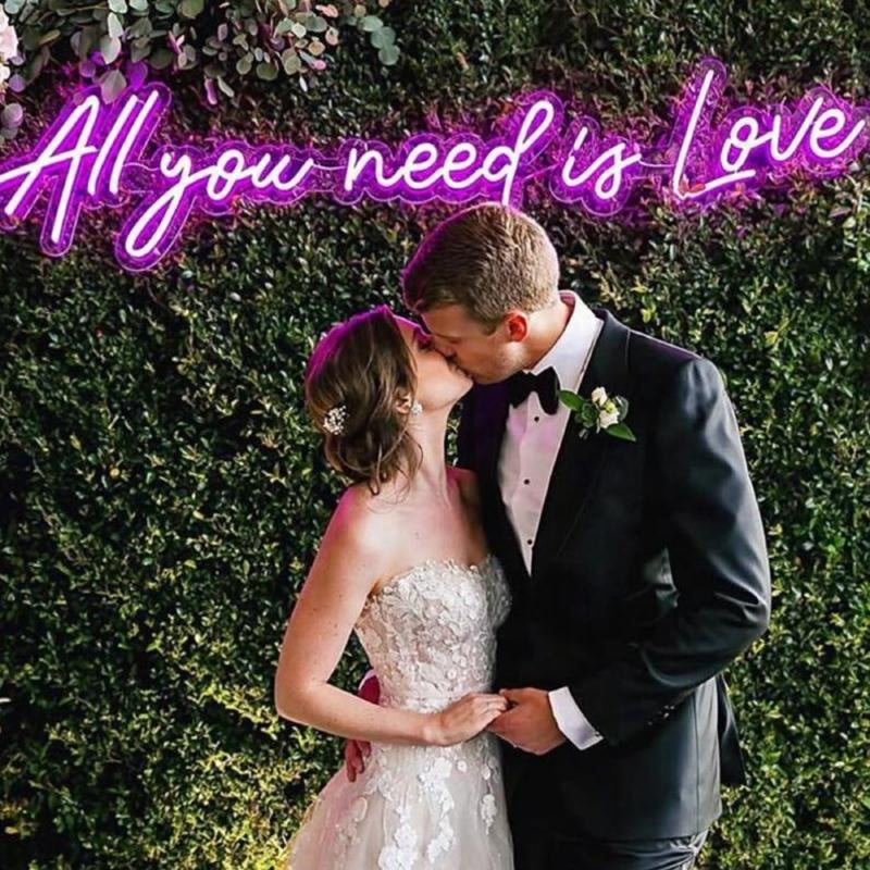 All You Need Is Love Neon Sign Led Neon Lights