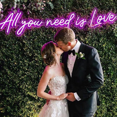 All You Need Is Love Neon Sign Led Neon Lights