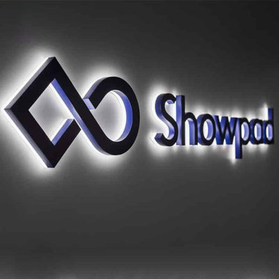 LED Backlit Channel Letters Illuminated Outdoor Commercial Sign Business Wall Logo