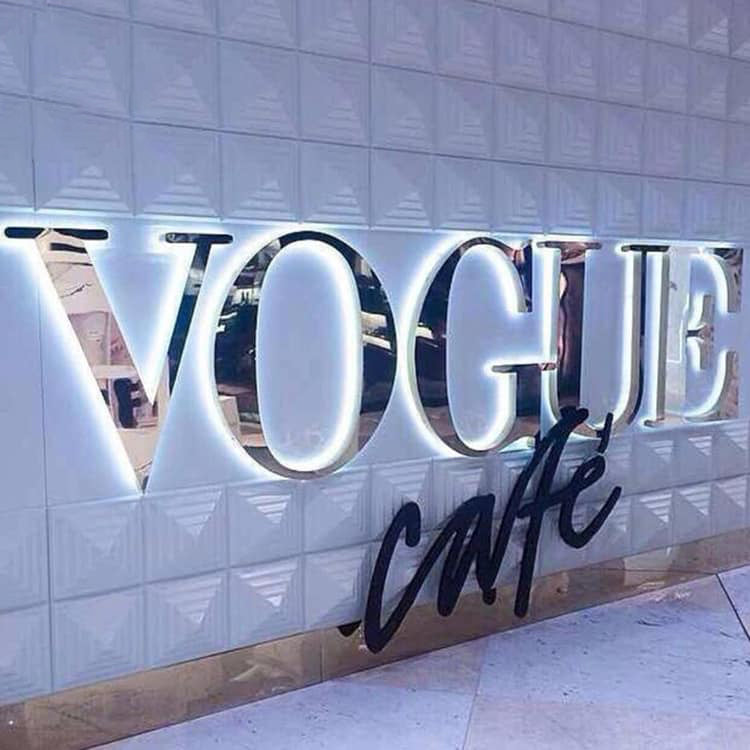 Modern Luxury LED Letters Custom Backlit Sign Wall Signs Lighting Signages