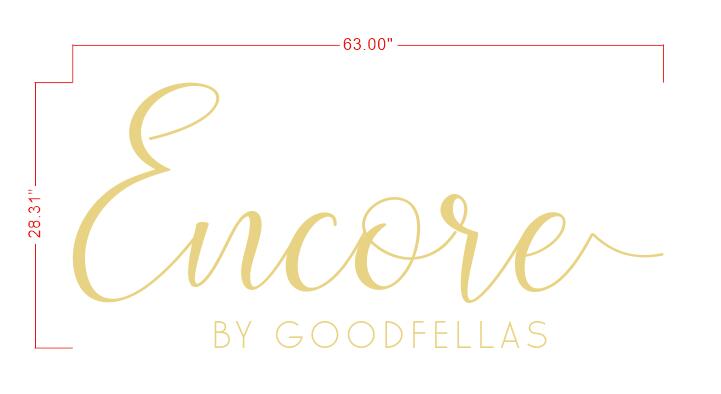 Encore Backlit Sign