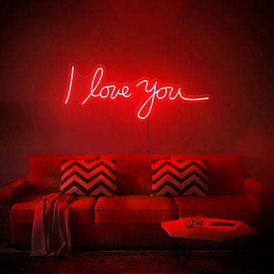 I Love You Led Neon Sign Neon Light