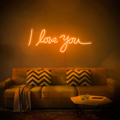 I Love You Led Neon Sign Neon Light