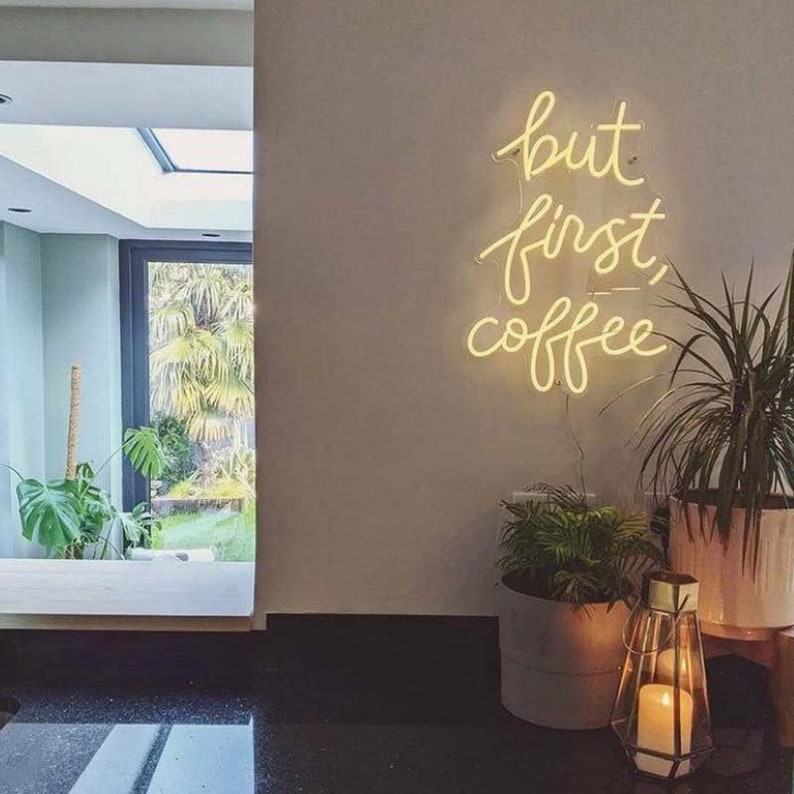 But first coffee Led Neon Sign Neon Light