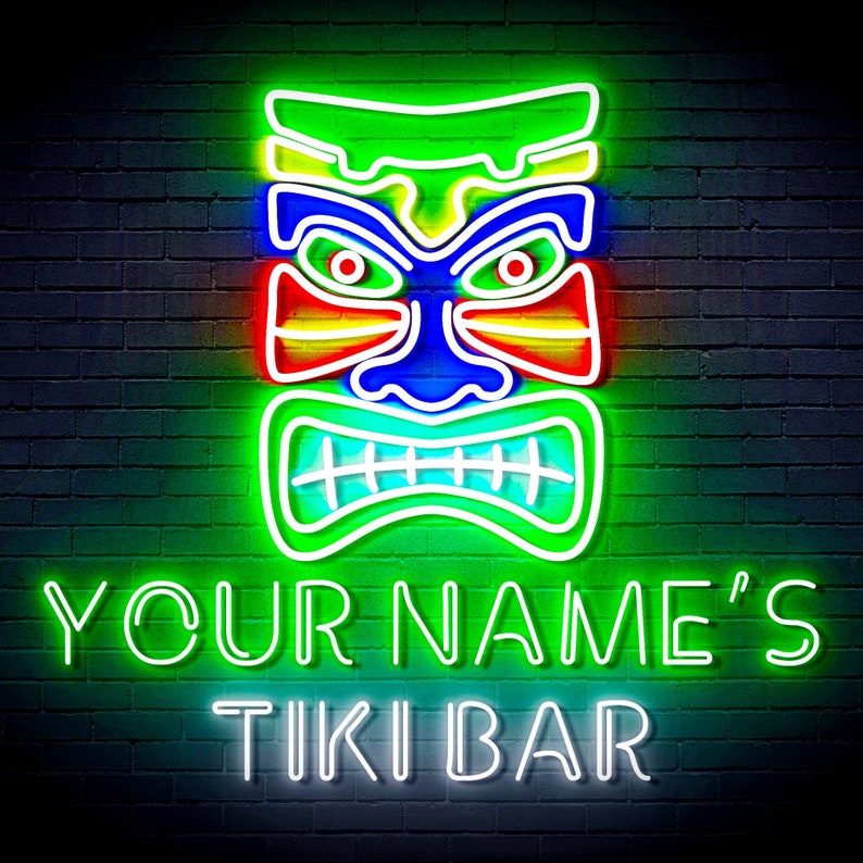 Tiki Bar Neon Sign Led Neon Lights