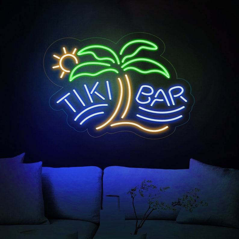 Tiki Bar Neon Sign Led Neon Lights