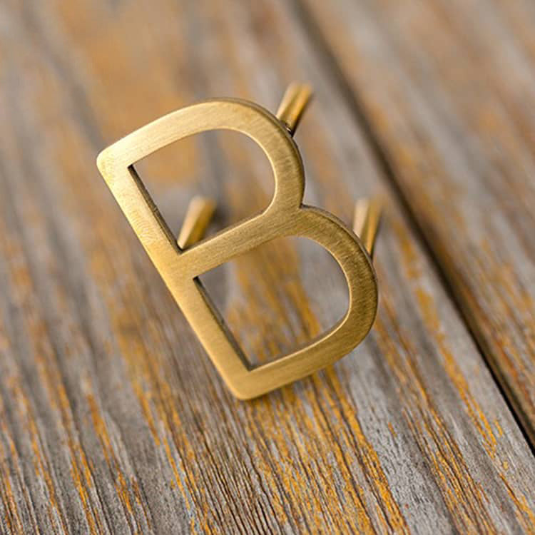Laser Cut Letter Gold Metal Wall Off Alphabet Signage – HelloNeonSign