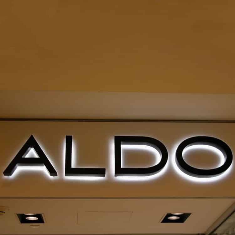 Reverse Channel Letters Exterior Sign – HelloNeonSign